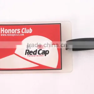 Custom Logo Name Tag Soft PVC Luggage Tag thumbnail-6