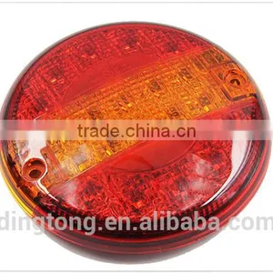 Round Truck Led Tail Light 12V 24V Rear Led Tail Lamp thumbnail-1