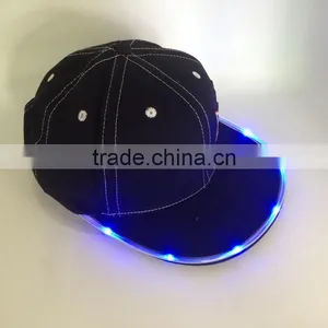 6 Panle Snapback Cap LED Light Caps And Hats Led Snapbacks thumbnail-3