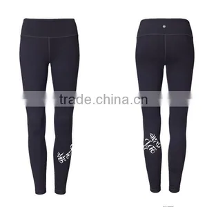 Nylon Blend Spandex Yoga Leggings With Custom Logo thumbnail-2