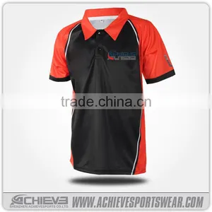 Print Blank Polo Shirts Custom Sublimated Polo Shirts Made in Achieve thumbnail-5