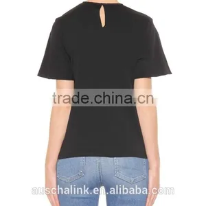 High Quality Ladies 100% Cotton Blouse Low Price China thumbnail-2