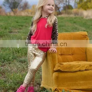2016 America New Style High Quality Popular Sequin Cotton Pants thumbnail-2