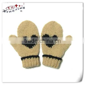 Cheap Knit Mittens Gloves thumbnail-1