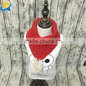 Korean Style Thick Wool Knitted Warm Fashion Scarf for Children thumbnail-4