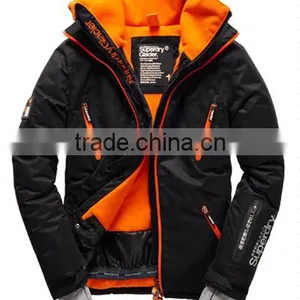 2015 Men Ski Jacket With Detach Hood and Snowcatcher (SIMI1501) thumbnail-1