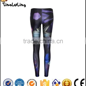 Women Leggins Plus Size Leggings Woman Comic Cat Princess Image 3D Print Soft Slim Fitness Clothing Women's Wear Seamless Pants thumbnail-1