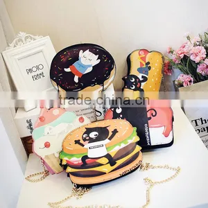 Hot 2016 Cute Biscute Kid Bag Wholesale Plush Kindergarten Purse for 3 Year Old Kid thumbnail-5