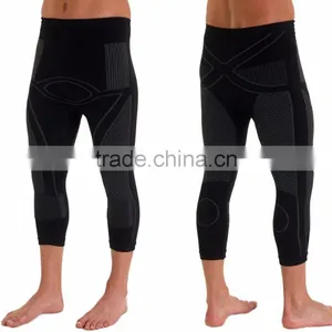 High Stretch Seamless Compression Tights thumbnail-2