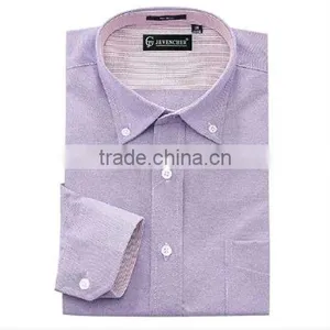 Latest Oxford Purple Shirt Designs for Men thumbnail-1
