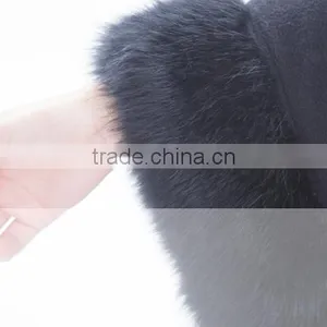 Women Fashion Fleece Poncho Women thumbnail-5