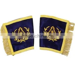 Masonic Regalia Embroidered Cuff thumbnail-1
