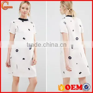 New Design New Printing Cotton Fabric Short Sleeve Maternity Wear thumbnail-1