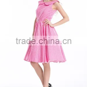 Pinup Swing Evening Party Wedding Prom Rockability 50s Vintage Dress thumbnail-4