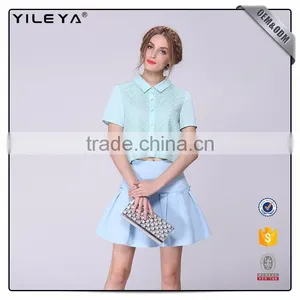 Oem Services High Waist A Line Pleated Skirt Ladies thumbnail-2