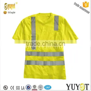 Fluorescent Hi-vis 50mm Reflective Tape Polo Shirt Workwear thumbnail-1