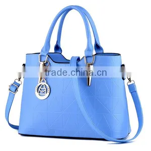 Wholesale Global Bag Brand Latest Fashion Design Ladies Genuine Leather Big Hand Bag thumbnail-6