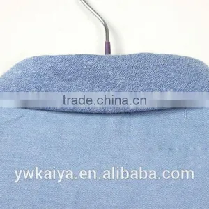 2014 Hot Sale Fashion Leisure Hit Collar Denim Long Sleeve Cheap Fancy Blouse for Women thumbnail-3