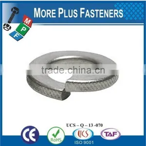 Made in Taiwan Silicon Bronze Medium Thick Stainless Steel Zinc Plated Steel Split Lock Washer thumbnail-4