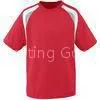 Customized Fashion Soccer Team Wear Sublimation Jerseys , Red / Blue / Orange thumbnail-1