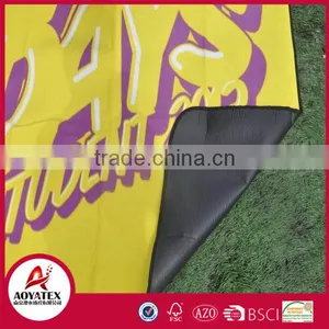 Flat Screen Printing Polar Fleece Picnic Blanket, Logo Printed Polar Fleece Picnic Blanket, Fashionable Polar Fleece Picnic Mat thumbnail-4