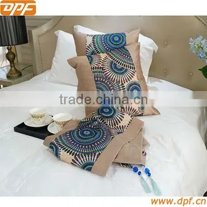 100% Polyester Fabric Wholesale Decorative Scarf With Rings thumbnail-1