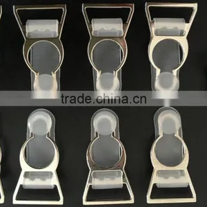 20mm 2017 Dubaa Trading Inc Sexy Lingeries Accessories Silver Garter Metal Suspender Clip NEW Style thumbnail-5