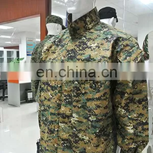 2017 Good Quality Wholesale Digital Camouflage Military Uniform BDU With Tactical Pants thumbnail-3