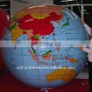 Hotselling Globe Shape Advertising Helium Balloon thumbnail-1