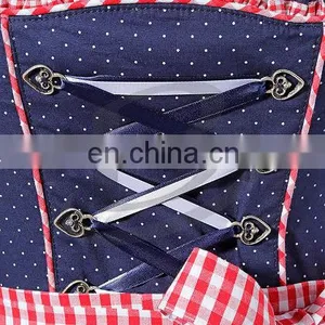 Classical Dirndl Trachten German Oktoberfest Bavarian Traditional Dirndl For Women (Traditional Bavaria Clothing) thumbnail-3
