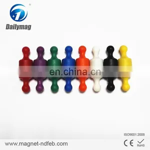 Multicolored Plastic Small Push Pins thumbnail-2