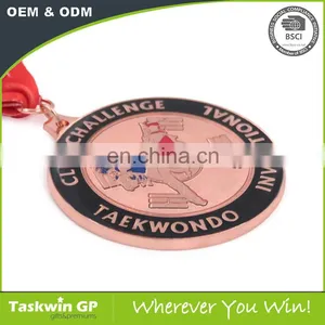 Custom Newest Customized Sport 3d Metals Medal for Teakwondo thumbnail-3