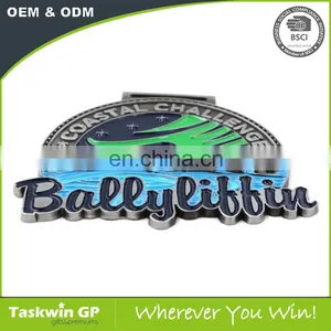 Best Quality Coastal Challenge Metal Medal thumbnail-5