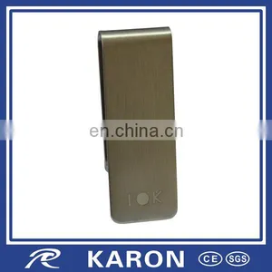 Cheap Metal Paper Clip With Laser Engraved Logo thumbnail-1