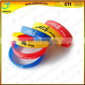 Promotional Silicone Wristbands / Custom Silicone Wristband / Adjustable Silicon Wristband thumbnail-1