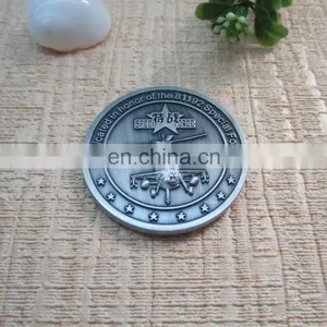 Antique Silver With Dragon Logo Custom Made Silver Coins thumbnail-4