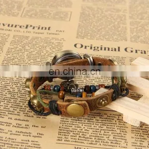 Wholesale Cheap New Design Fashion Beauty Watches Genuine Leather Butterfly Charm Watching Ladies thumbnail-1