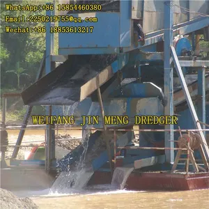 Iron Separation Gold Dredge Machine Bucket Chain Gold Dredger Easy To Install thumbnail-3