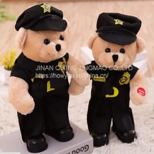 China Manufacture Custom Plush Police Teddy Bear on Sale thumbnail-5