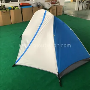 1 Person Backpacking Camping Tent Survivallist Double Layer Free Standing Tents thumbnail-2