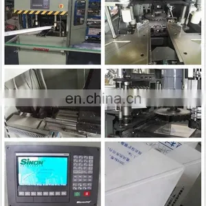 CNC Automatic 3 Tools PVC Window Corner Processing Machine thumbnail-3
