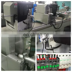 Top Model Double Head PVC Extrusion Cutting Machine for Windows thumbnail-3