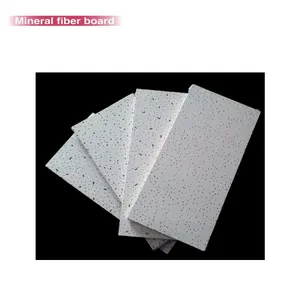 Interior Decoration Pop Ceiling Mineral Fiber Ceiling Board thumbnail-1