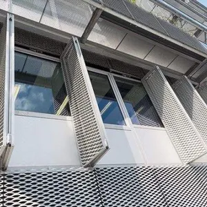 Diamond Hole Expanded Metal Mesh Sheets Aluminum Decorative Wire Mesh Manufacturer thumbnail-3