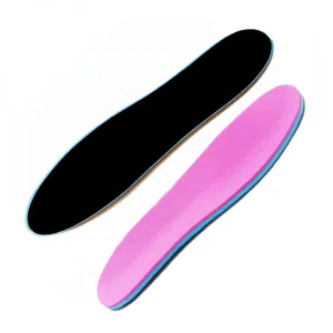 Multi Color Deodorization Antimicrobial Shock Absorption Shoe Heel Liner EVA Shoe Insole thumbnail-2