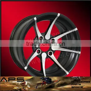 14*7.5AT Hight Quality Aluminium Alloy Rim for ATVs UTVs Go Cart thumbnail-1