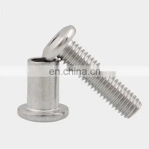 Stainless Steel Hexagon Socket M6 Flat Head Binding Screw thumbnail-3