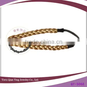 Blond Fashion Hair Braided Braid Headband thumbnail-1