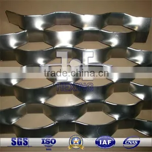 Zinc Coated Aluminium Decorative Expanded Wire Mesh Plate thumbnail-1