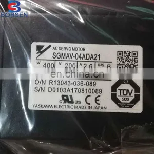 Original New Japan AC Servo Motor Price 400W Yaskawa SGMAV-04ADA21 SGMAV-04ADA61 thumbnail-3